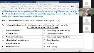 HIS-101 Midterm Exam Review Session