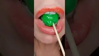 ASMR Satisfying Eating Fondant Grapes #asmr #emojichallenge #youtubechamps