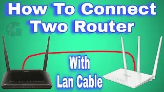 How To Configure Secondary Router | Tenda Router Configuration With Lan Cable | By AllWithG