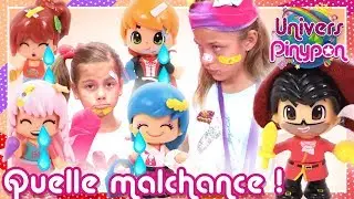 THE BOO BOO STORY chez les PINYPON 🎡😭 ACCIDENTS dans le parc d'attractions Pinypon.