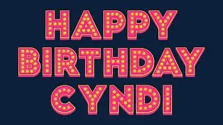 Happy Birthday Cyndi