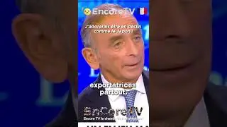Eric Zmmour,, J’adorerais être en déclin comme le Japon ! #fyp #news #encoretv #france #ericzemmour