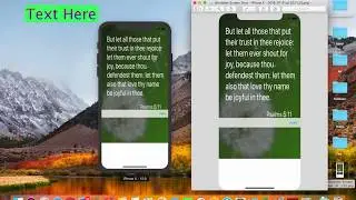 HOW TO TAKE IPHONE SCREENSHOT ON XCODE
