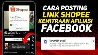 Facebook Affiliate Partnership‼️ How to Add Shopee Affiliate Product Links to Facebook Posts