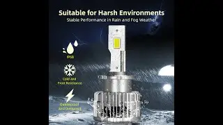 HID LED BULBS FOR CAR D1S D2S D3S D4S D5S D8S 55W 35000LM, MUCH BRIGHTER THAN ORIGINAL XENON LLIGHTS