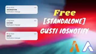 [STANDALONE] GUSTI IOSNOTIFY | FREE | FIVEM