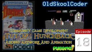Tutorial 37.18 - Adding Artwork and Animation (PyGame Python)