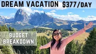 Dream Vacation Budget breakdown | Travel without breaking the bank