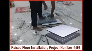 Raised Floor Installation For Data Center project Number -1496