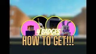 Fredbear's Diner RP (Classic) - How to Get 4 New Badges! in The SL UPDATE! (and Showcase!)