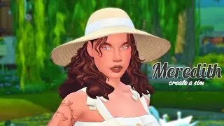 Meredith 🦋✨ | Cottage Living Inspired 🍄🌿| The Sims 4 // Create A Sim