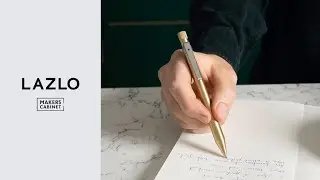 Best of Kickstarter 💡 Lazlo Metal Ballpoint Pen