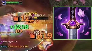 When Aatrox uses Youmuus (1200 Healing?)