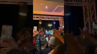 Makhadzi performance at Newscafè
