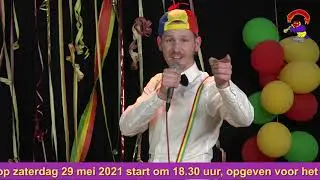 Aankondiging Live stream Jeugdmiddag 2021 op 29 mei