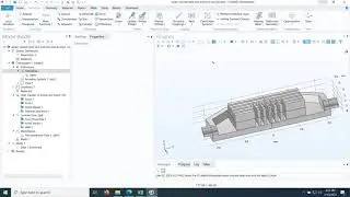 COMSOL - Water-Cooled Mini-Channel and Pin Heat Sink Analysis with Hotspot