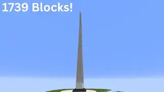 I Built a Mile High Skyscraper in Minecraft! (The Illinois)