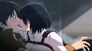 Mikasa kisses Eren