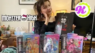 КУКЛЫ Monster High Dolls! Новые куклы Монстер Хай! Обзор и распаковка! Все куклы в одном видео