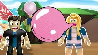 DEVASA SAKIZ BALONU ŞİŞİRDİK Roblox Bubble Gum Simulator