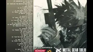 Metal Gear Solid Digital Graphic Novel OST Into Bering Sea