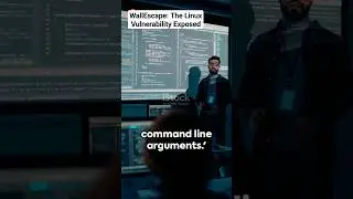 WallEscape: The Linux Vulnerability Exposed #hacker #cybersecurity #cyberware #technology