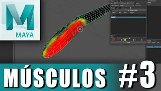 Como colocar un músculo a un modelo en AUTODESK MAYA 2019