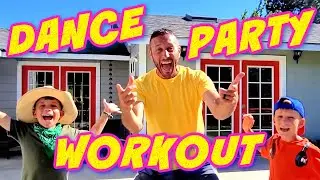5 Minute Robot Dance Party Workout For Kids | Fun Fitness At Home!