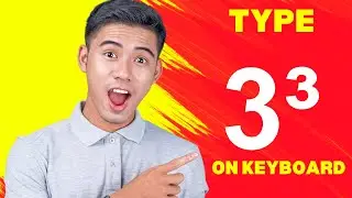 How to Type/Insert the Cube or Superscript 3 ( ³ ) on Your PC (+ Keyboard Shortcut)