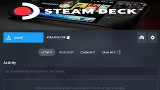 Steam Deck | Fix Games Not Installing. Showing 