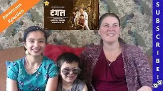 Dangal Trailer / Aamir Khan / Americans Reaction