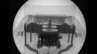 X ray shooting Electric razor behaviour
