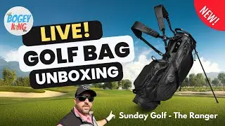 Brand New! Live! Sunday Golf Ranger Golf Bag Unboxing!