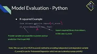 Model Evaluation in Python (DAS42 by Myanmar Data Science)