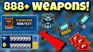 How To Get OVER 888+ WEAPONS! | Pixel Gun 3D