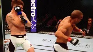 The Worst Nut Shot in UFC History | Barbosa vs Felder