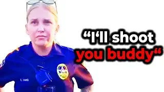 When Rookie Cops Think They're TOUGH (100% Embarrassing)