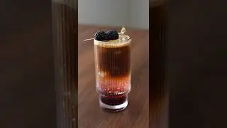 Blackberry Espresso Tonic ASMR