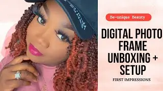 Digital Photo Frame Unboxing | First Impressions + Setup