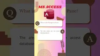 MS Access Q&A: Essential Facts and Tips for Beginners |#msaccess |#shorts