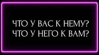 ЧТО У ВАС К НЕМУ ? ЧТО У НЕГО К ВАМ?