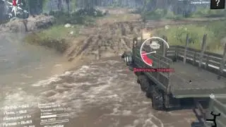 SpinTires 2016, едем на загрузку, часть 1/2