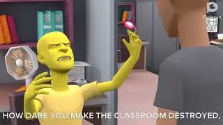 Classic caillou destroys his classroom/suspended/grounded/Punishment Day (S1 E4)