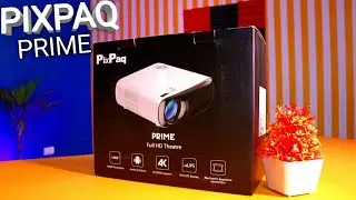 Pixpaq Prime Full HD Smart Projector with 4K 60Hz HDR Support | Unboxing & Detailed Review