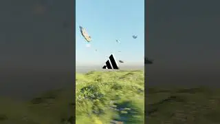 ADIDAS Logo Loop Animation | Made in Blender