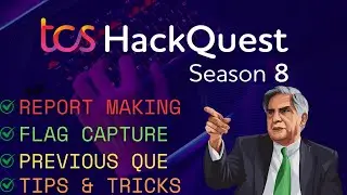 Round-2 | TCS Hackquest Season 8 | Flag report makings | Previous question with solutions | 2024