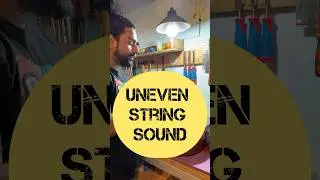 How to Fix Uneven string sound. #guitar #guitarist #repair #fixit