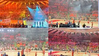 บรรยากาศในสนามวอลเลย์บอลหญิงชิงแชมป์โลกรอบ โปแลนด์🇵🇱VSเบลเยี่ยม🇧🇪