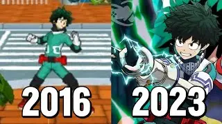 Evolution of My Hero Academia Games (2016-2023)