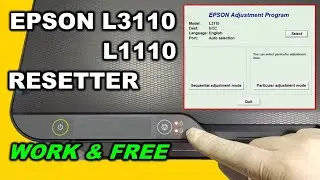 How to Reset Epson L3110, L1110 Printer For Free 2026 (Working 100℅)